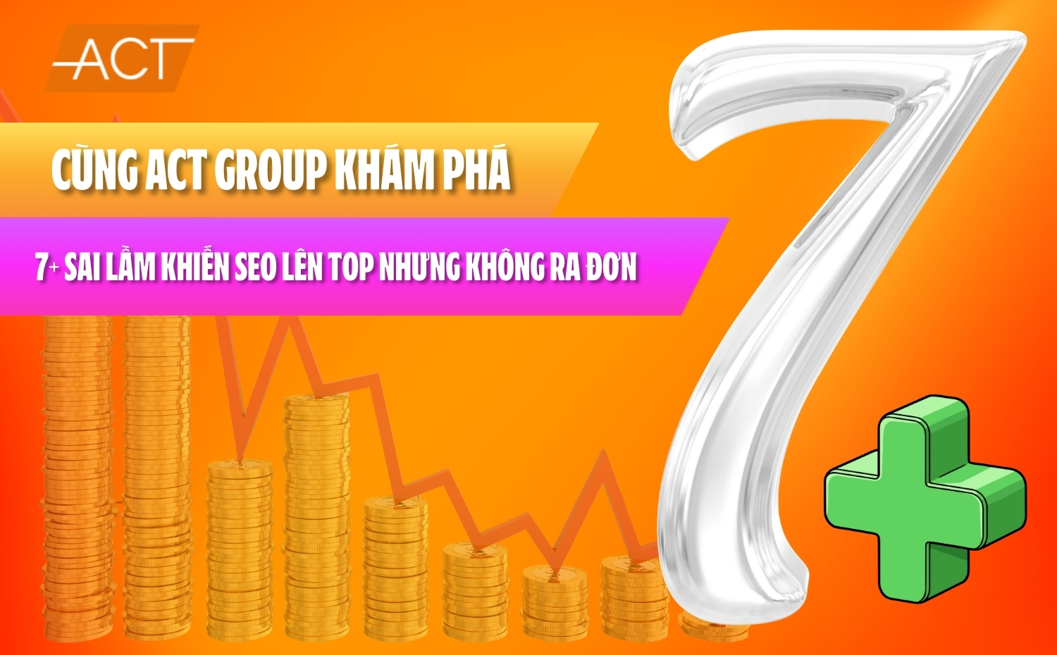 7+ Sai lầm khiến SEO lên Top nhưng không ra đơn