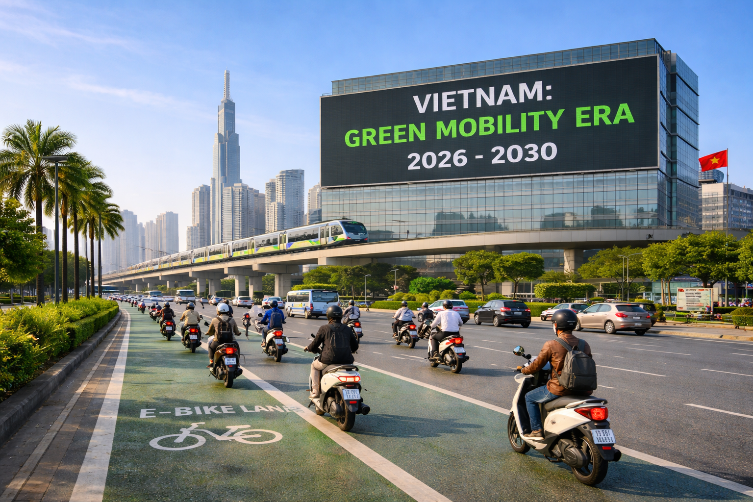 Thị trường xe máy điện Việt Nam 2026 – 2030:  Kỷ nguyên giao thông xanh và cuộc thanh lọc quy mô lớn