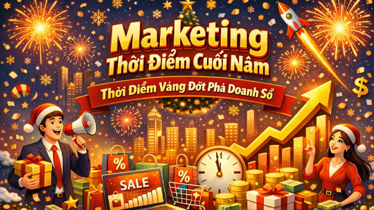 Marketing thời điểm cuối năm - thời điểm vàng đột phá doanh số