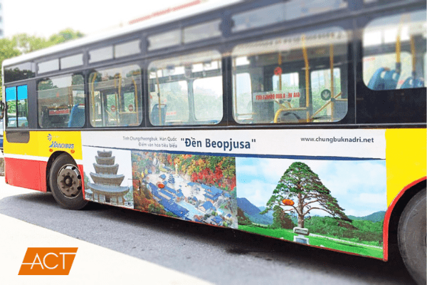 Nhất định phải nắm rõ những điều sau nếu muốn quảng cáo trên xe bus