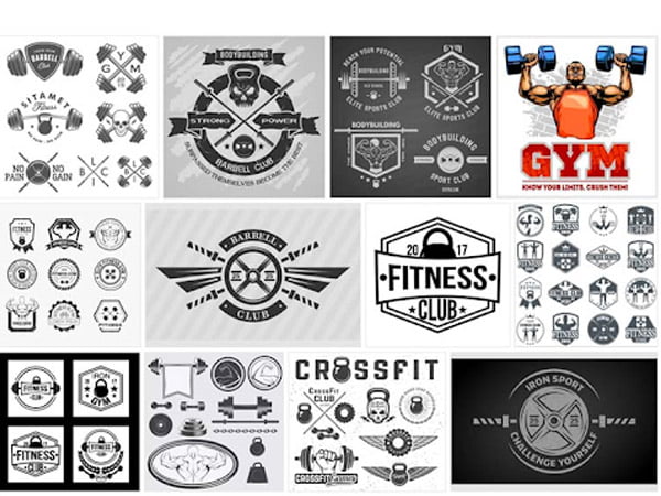 Thiết kế logo cho phòng gym - bộ nhận diện thương hiệu đánh sâu vào tâm trí khách hàng