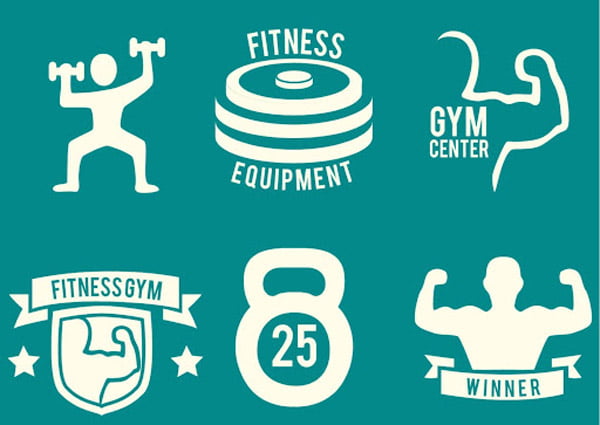 Một số ý tưởng thiết kế logo cho phòng gym