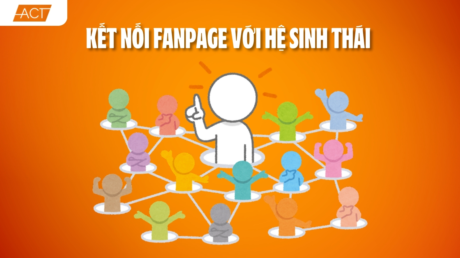 Kết nối fanpage với hệ sinh thái thương hiệu của doanh nghiệp